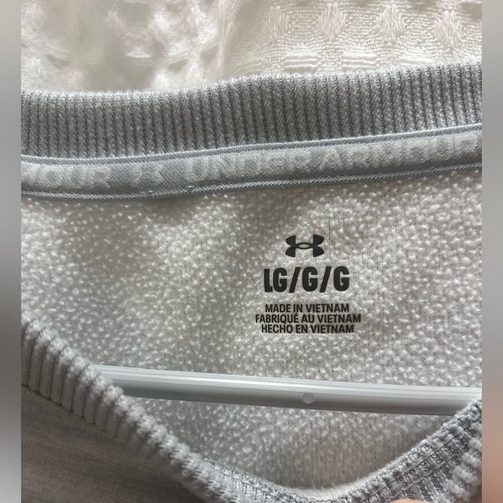Under Armour Gray Crewneck - Navy Athletics - Picture 3 of 4